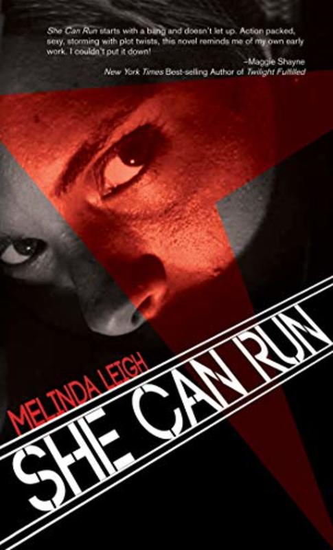 Book cover for "She Can Run" by Melinda Leigh