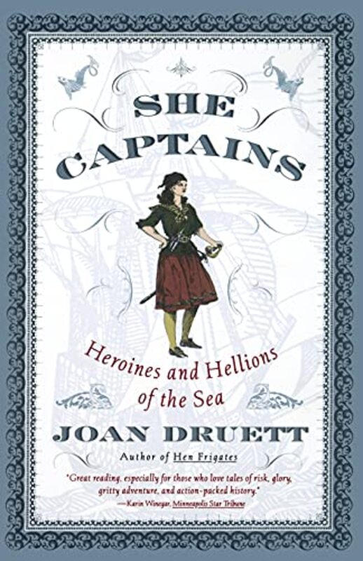 Book cover for "She Captains" by Joan Druett