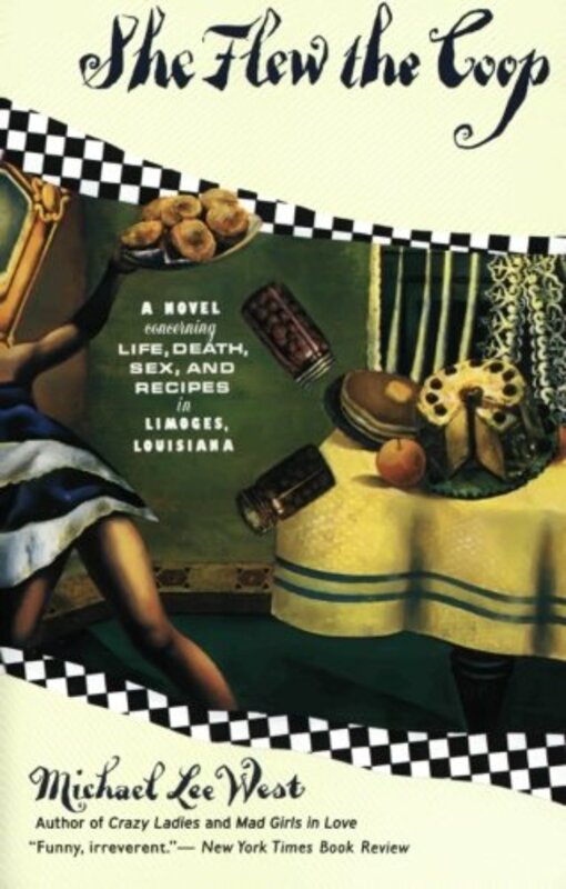 Book cover for "She Flew the Coop" by Michael Lee West