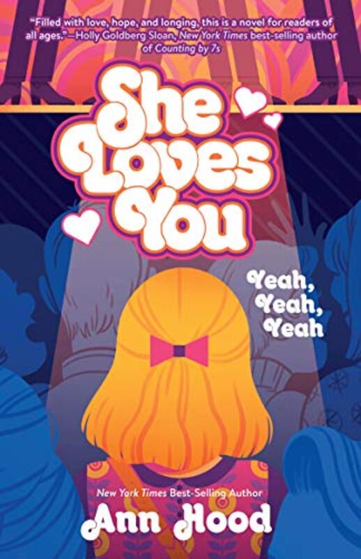Book cover for "She Loves You (Yeah, Yeah, Yeah)" by Ann Hood