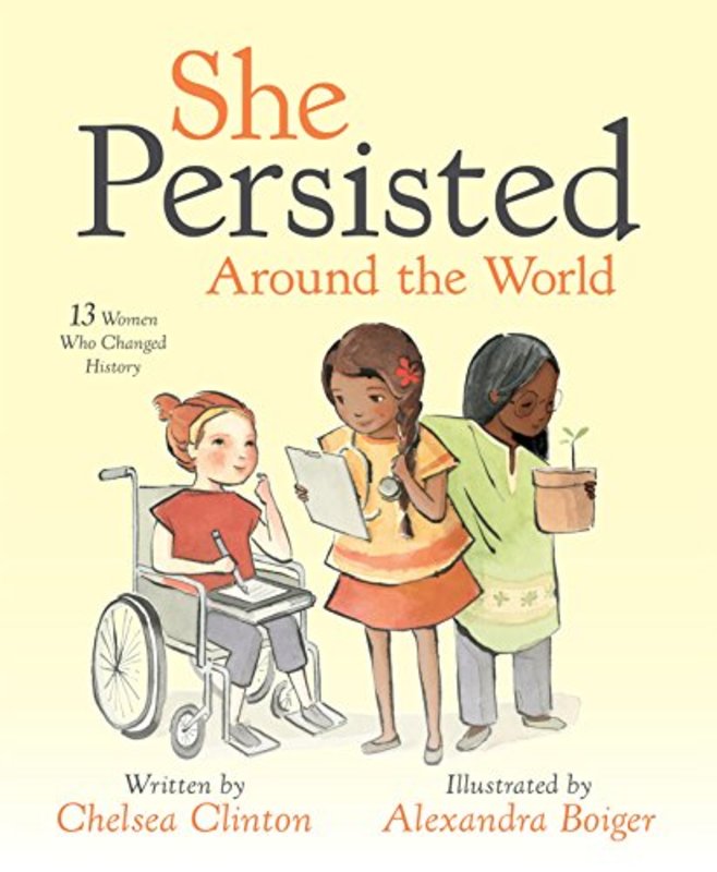 Book cover for "She Persisted Around the World" by Various