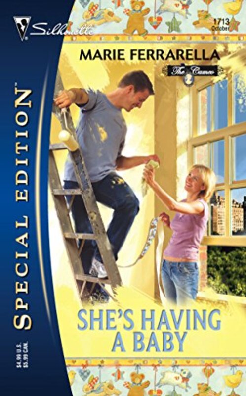 Book cover for "She's Having a Baby" by Marie Ferrarella