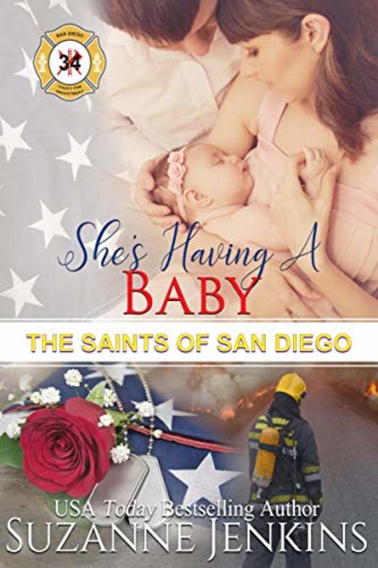Book cover for "She's Having a Baby" by Suzanne Jenkins
