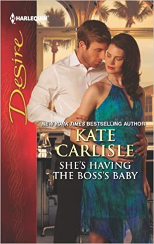 Book cover for "She's Having the Boss's Baby" by Kate Carlisle