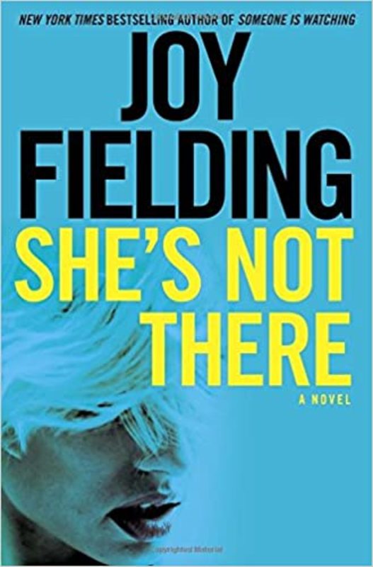 Book cover for "She's Not There" by Joy Fielding