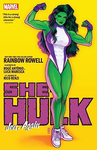 Book cover for "She-Hulk, Vol. 1: Jen, Again"
