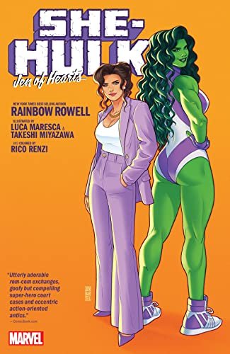 Book cover for "She-Hulk, Vol. 2: Jen of Hearts"