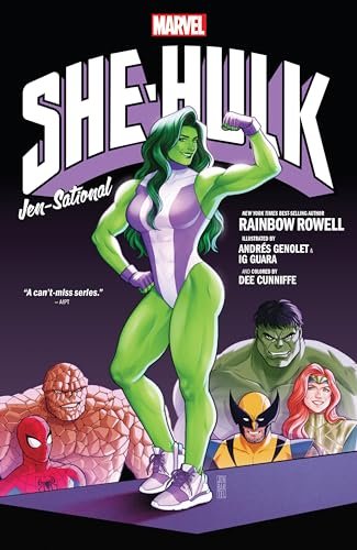 Book cover for "She-Hulk, Vol. 4: Jen-Sational"