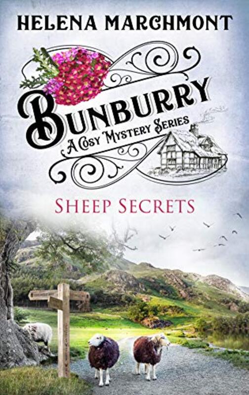 Book cover for "Sheep Secrets" by Helena Marchmont