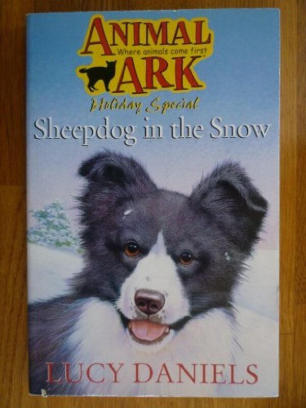 Book cover for "Sheepdog in the Snow" by Lucy Daniels