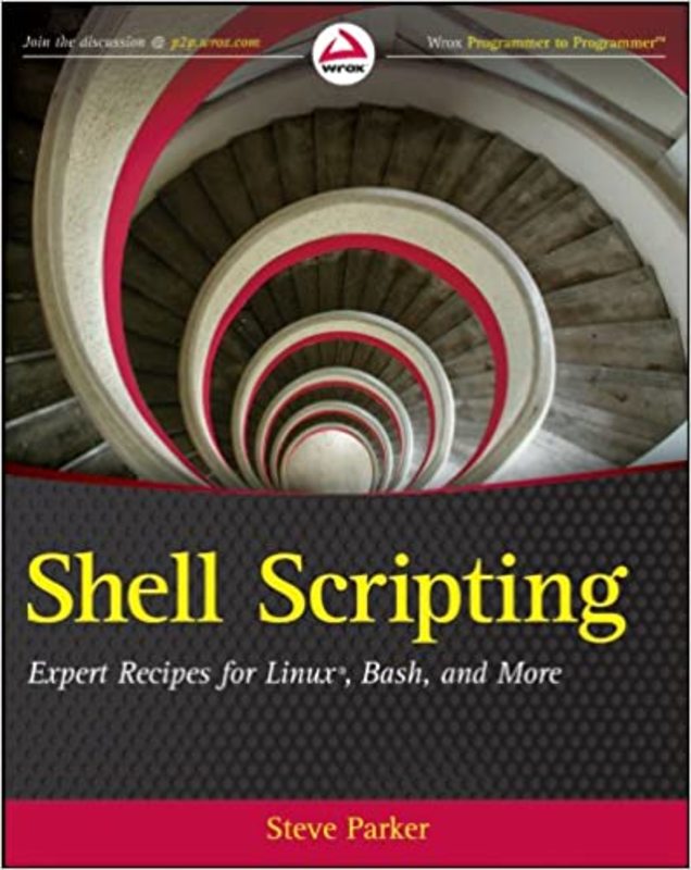 Book cover for "Shell Scripting" by Steve Parker
