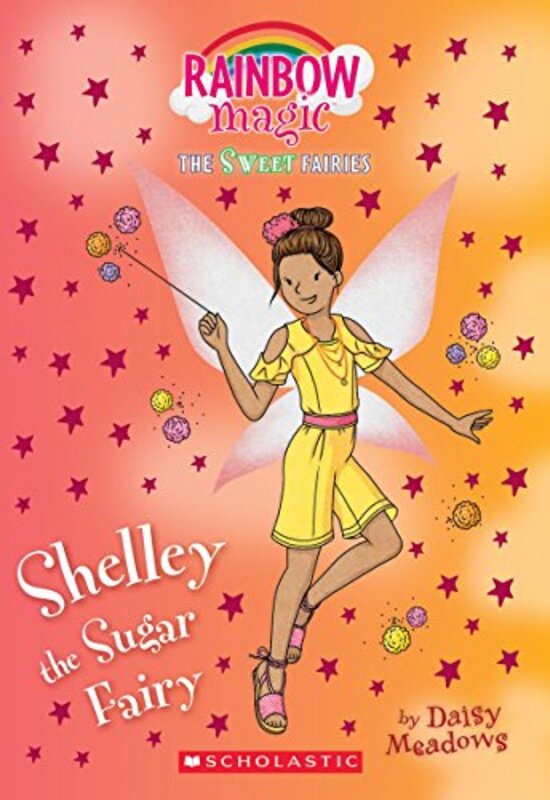 Book cover for "Shelley the Sugar Fairy" by Daisy Meadows
