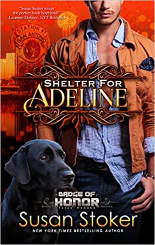 Book cover for "Shelter for Adeline" by Susan Stoker