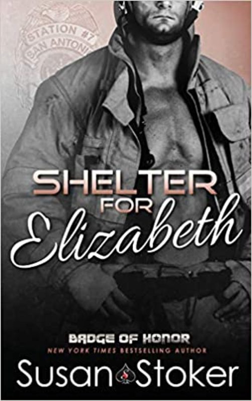 Book cover for "Shelter for Elizabeth" by Susan Stoker