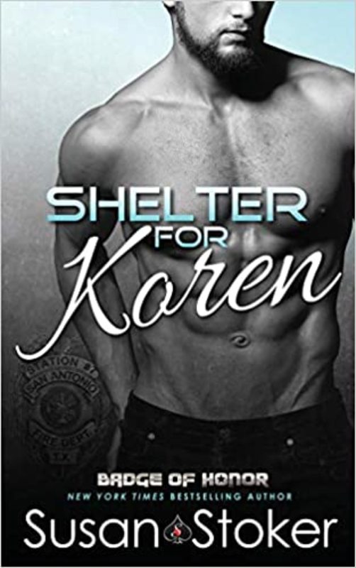 Book cover for "Shelter for Koren" by Susan Stoker