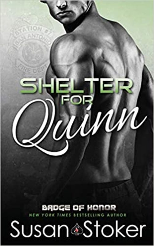 Book cover for "Shelter for Quinn" by Susan Stoker