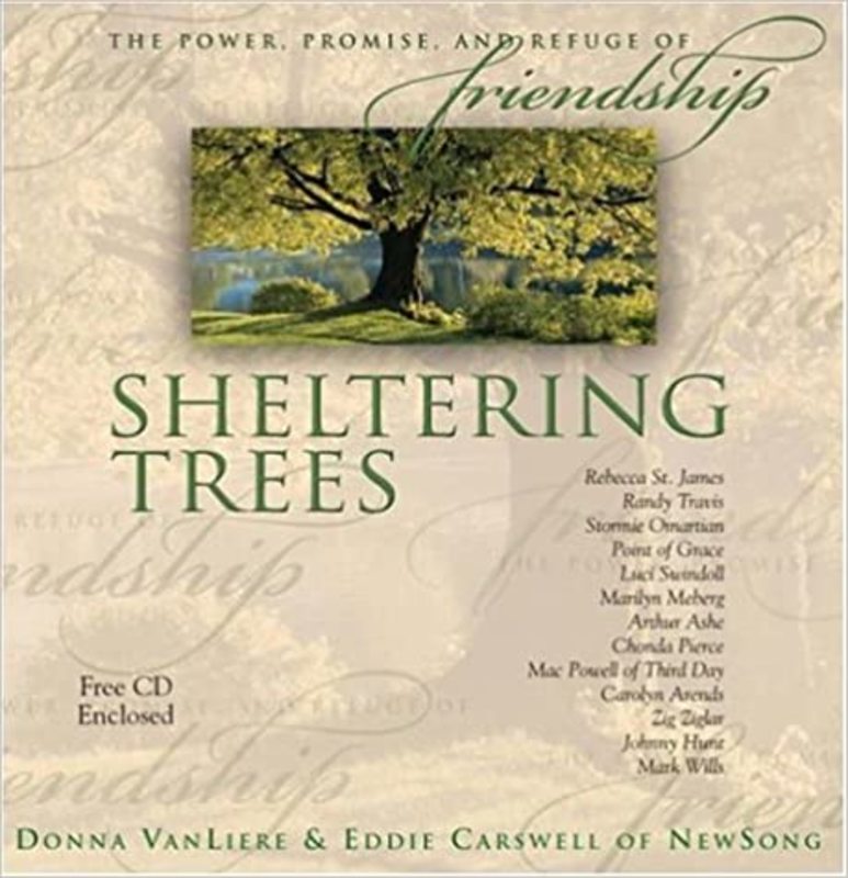 Book cover for "Sheltering Trees" by Donna VanLiere