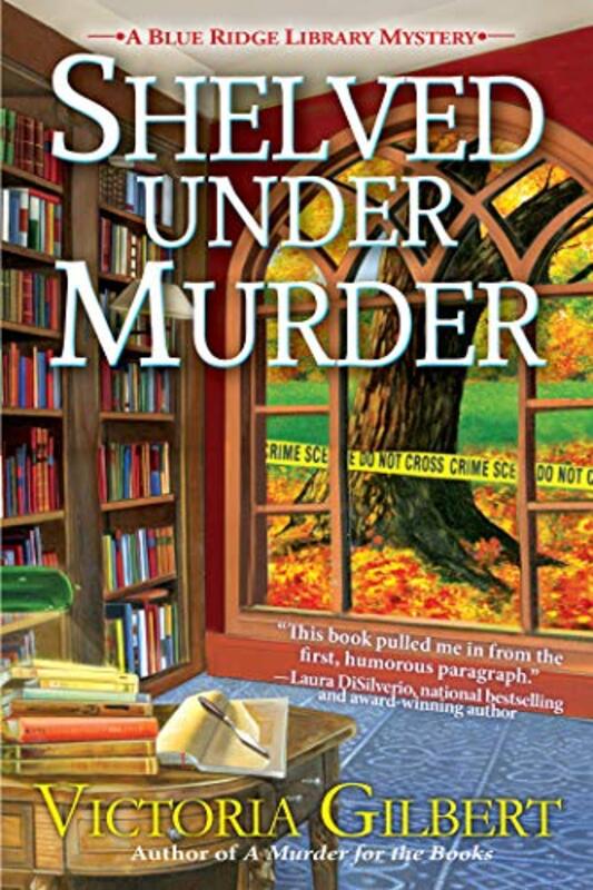 Book cover for "Shelved Under Murder" by Victoria Gilbert