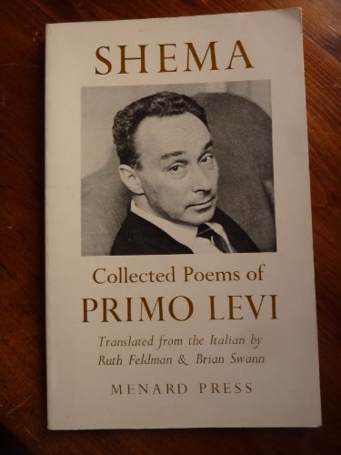 Book cover for "Shema" by Primo Levi