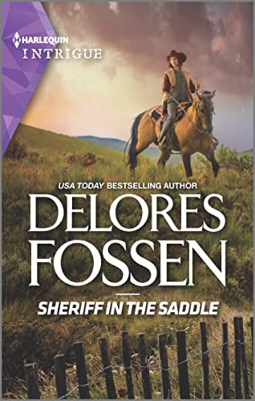 Book cover for "Sheriff in the Saddle" by Delores Fossen