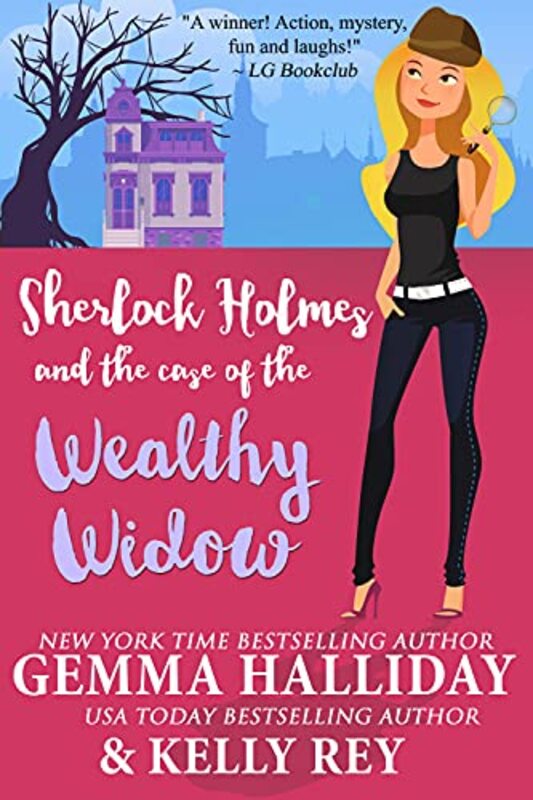 Book cover for "Sherlock Holmes and the Case of the Wealthy Widow" by Gemma Halliday