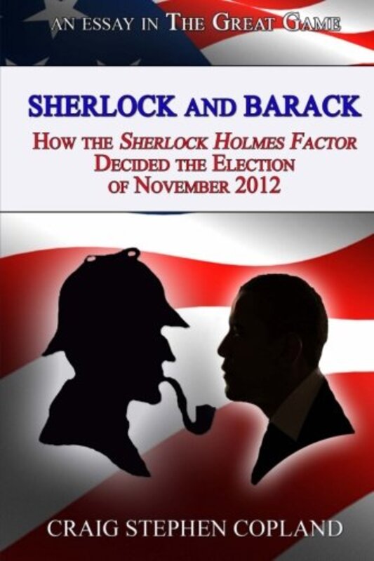 Book cover for "Sherlock and Barack" by Craig Stephen Copland