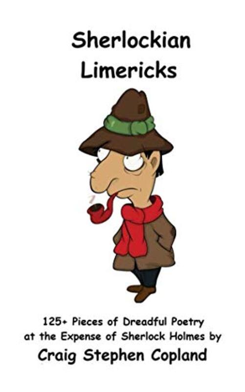 Book cover for "Sherlockian Limericks" by Craig Stephen Copland