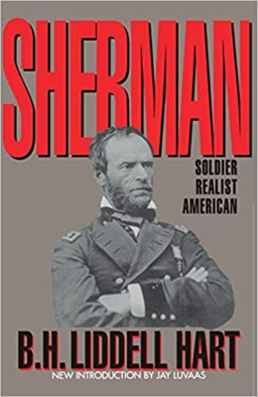 Book cover for "Sherman" by B. H. Liddell Hart