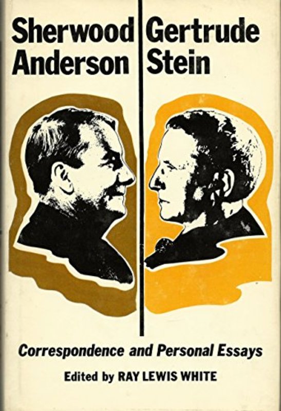 Book cover for "Sherwood Anderson/Gertrude Stein" by Sherwood Anderson