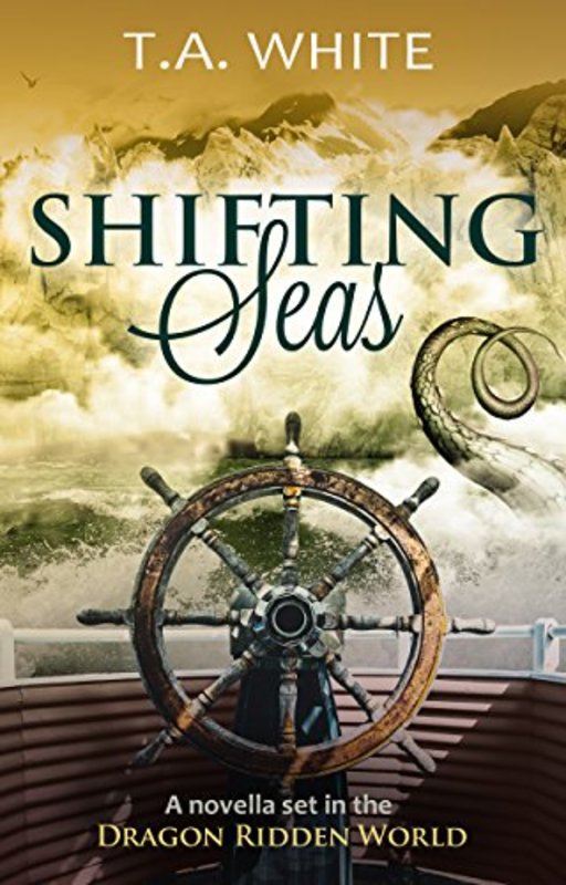 Book cover for "Shifting Seas" by TA White