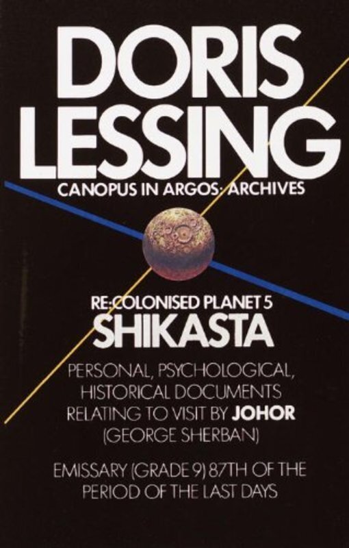 Book cover for "Shikasta" by Doris Lessing