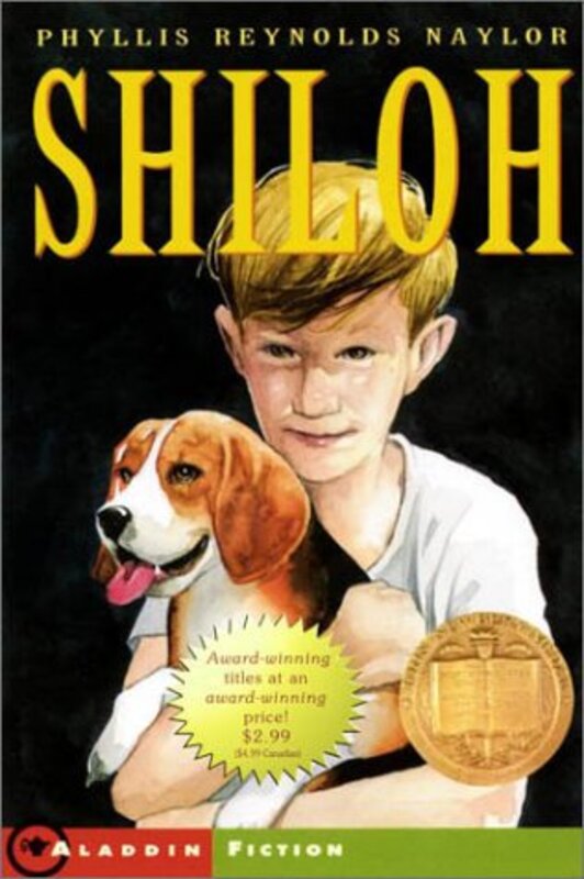 Book cover for "Shiloh" by Phyllis Reynolds Naylor