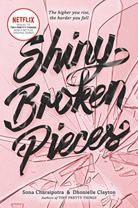 Book cover for "Shiny Broken Pieces" by Dhonielle Clayton