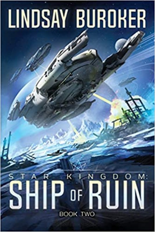 Book cover for "Ship of Ruin" by Lindsay Buroker