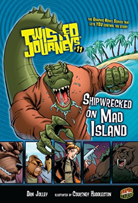 Book cover for "Shipwrecked on Mad Island" by Dan Jolley
