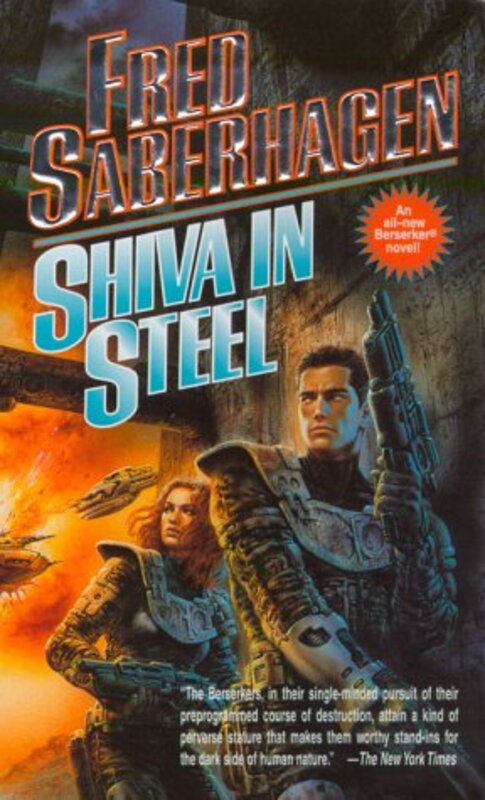 Book cover for "Shiva in Steel" by Fred Saberhagen
