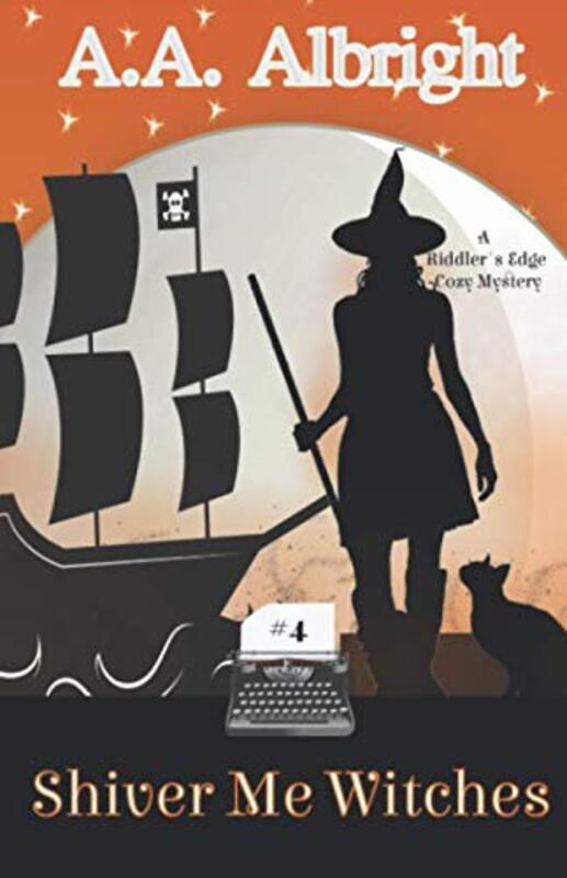 Book cover for "Shiver Me Witches" by AA Albright