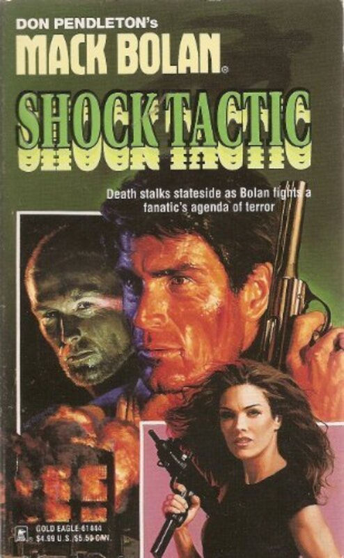 Book cover for "Shock Tactic" by Mike Newton