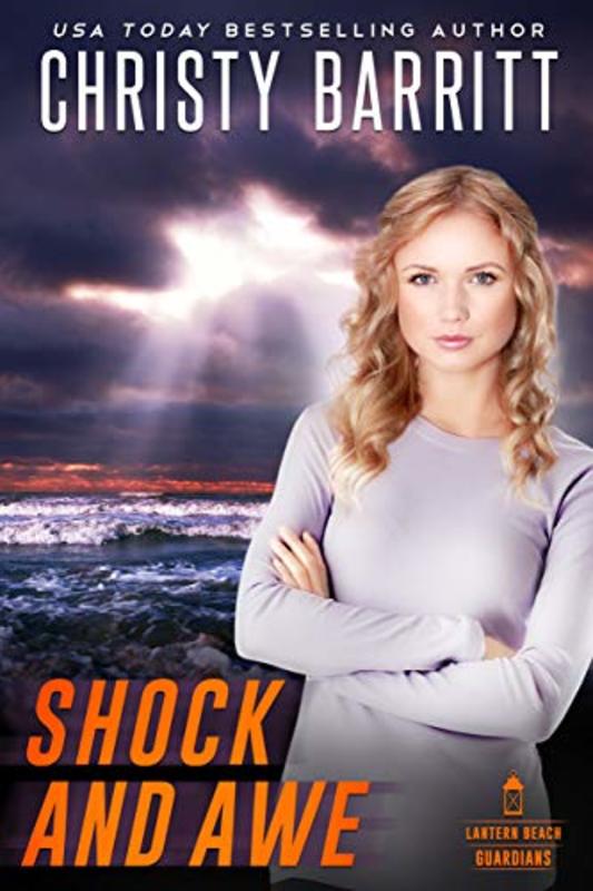 Book cover for "Shock and Awe" by Christy Barritt