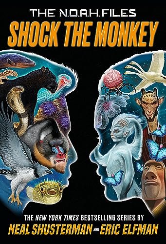 Book cover for "Shock the Monkey" by Neal Shusterman