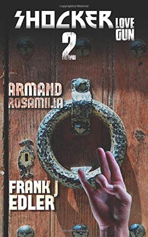 Book cover for "Shocker 2: Love Gun" by Armand Rosamilia