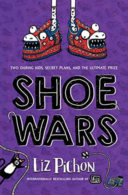 Book cover for "Shoe Wars" by Liz Pichon