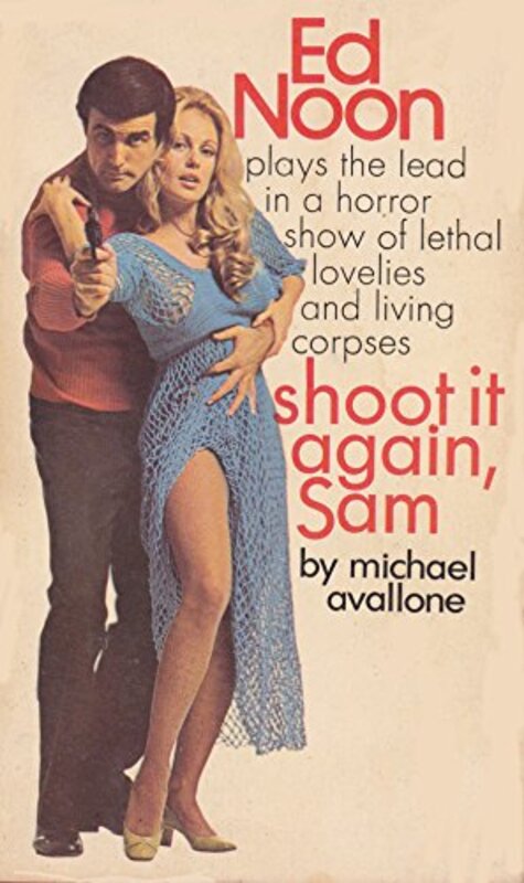 Book cover for "Shoot it Again, Sam" by Michael Avallone