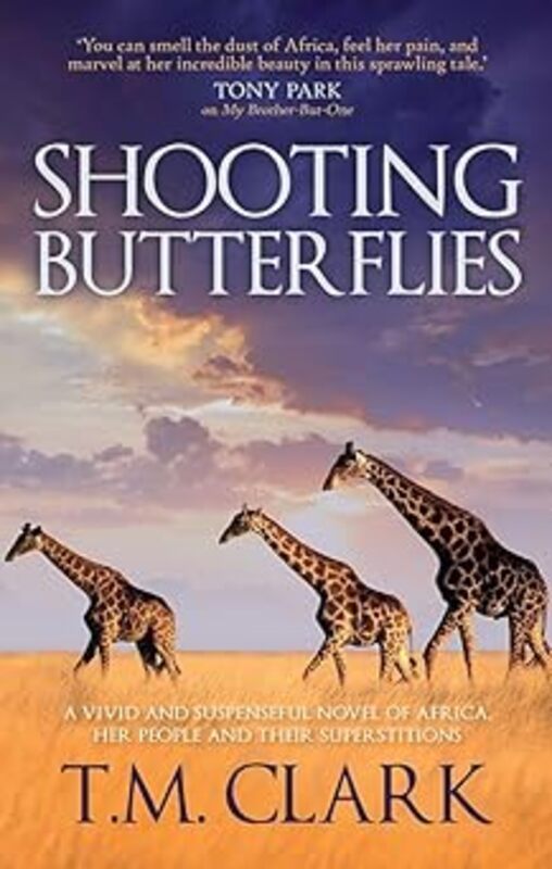 Book cover for "Shooting Butterflies" by Tina TM Clark