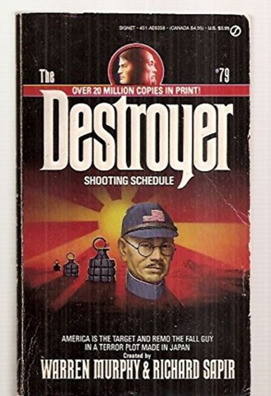 Book cover for "Shooting Schedule" by Warren Murphy