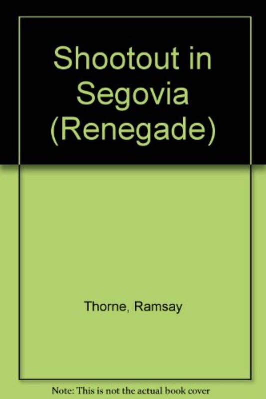 Book cover for "Shootout in Segovia" by Lou Cameron