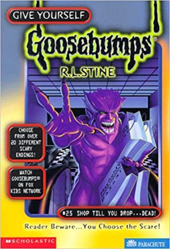 Book cover for "Shop Till You Drop ... Dead!" by R.L. Stine