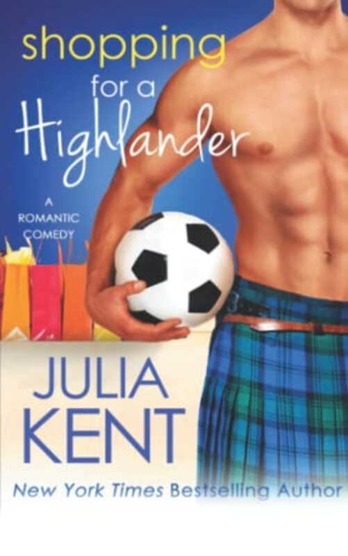Book cover for "Shopping For a Highlander" by Julia Kent