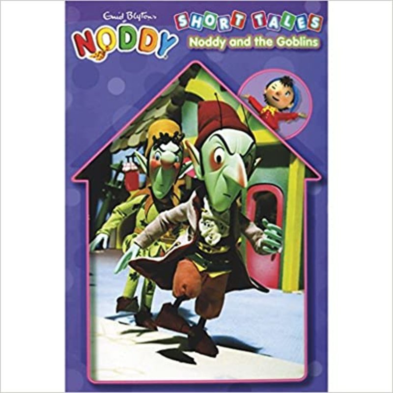Book cover for "Short Tales Noddy And The Goblins" by Enid Blyton