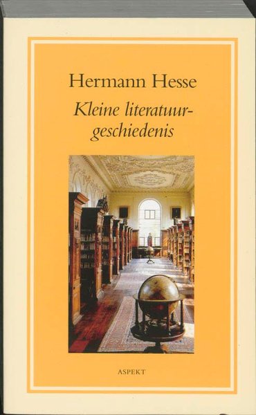 Book cover for "Short Literature History" by Hermann Hesse